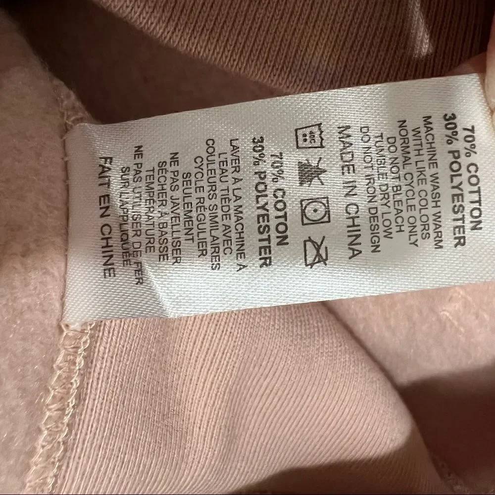 Independent Trading Company Peach Goats hooded sweatshirt